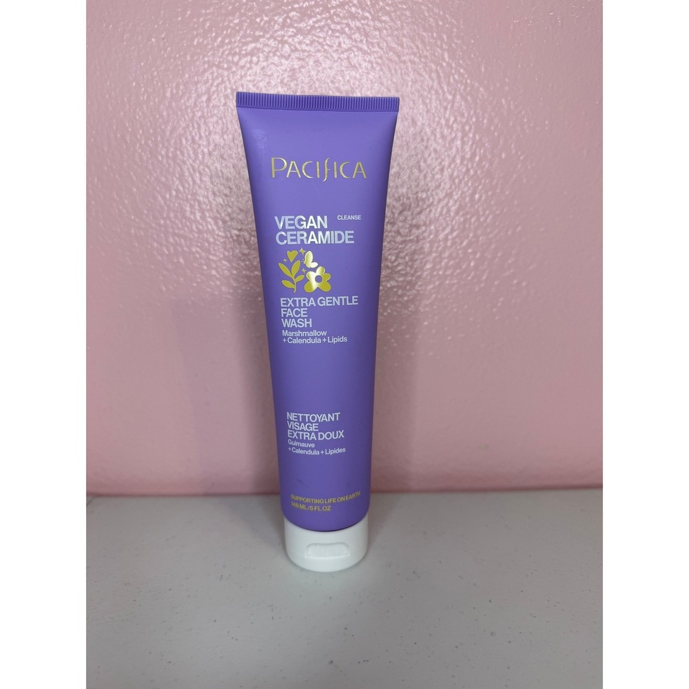 Pacifica Vegan Ceramide Extra Gentle Face Wash 5oz Sensitive Skin